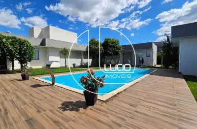 Casa em condomínio fechado com 3 quartos à venda na rodovia go-222, jardim santa cecília, anápolis, 840 m2 por r$ 2.600.000