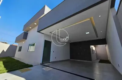 Casa com 3 quartos à venda na rua san marino, residencial ayrton senna, anápolis, 140 m2 por r$ 650.000
