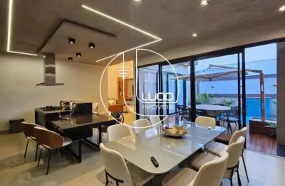 Casa em condomínio fechado com 4 quartos à venda na rua gt 4, condomínio residencial grand trianon, anápolis, 226 m2 por r$ 2.600.000