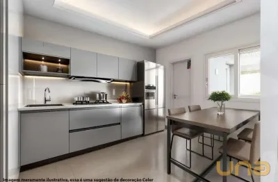 Sobrado com 3 suítes - área total 184,90m² - santa felicidade