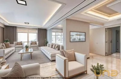 Apartamento com 3 quartos - área total 301,53m² - batel - ref