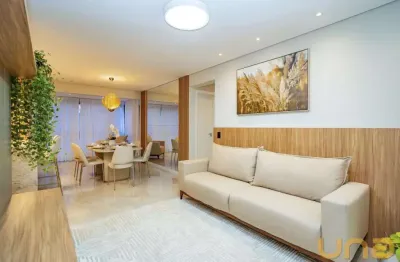 Apartamento decorado 82m² com 02 quartos no cristo rei - curit
