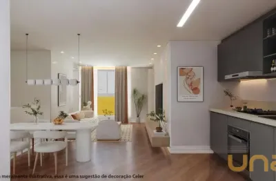 Apartamento com 2 quartos -  área total 136,83m² -  centro  re
