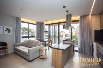 Apartamento mobiliado para alugar com 1 quarto no Batel ? Edif