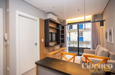 Apartamento mobiliado para alugar com 1 quarto no Batel ? Edif