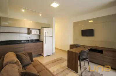 Studio mobiliado para alugar no centro com 1 quarto - residenc