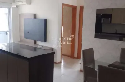 Apartamento 2 dormitórios com sacada e garagem para locação