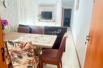 Apartamento mobiliado com 2 quartos sacada com churrasqueira