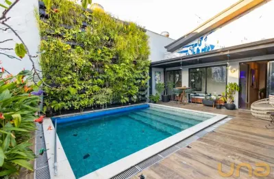 Casa térrea espetacular 343m² com 04 dormitórios no tarumã - c