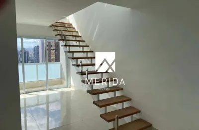 Cobertura com 2 dormitórios, 126 m² - venda por r$ 1.029.998,00 ou aluguel por r$ 5.923,17/mês - jardim - santo andré/sp