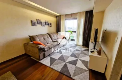 Apartamento com 3 dormitórios à venda, 96 m² por r$ 700.000,00 - vila valparaíso - santo andré/sp