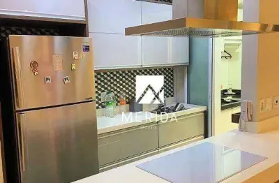 Apartamento com 1 dormitório à venda, 75 m² por r$ 945.000,00 - jardim - santo andré/sp