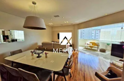 Apartamento com 3 dormitórios à venda, 158 m² por r$ 1.800.000,00 - vila assunção - santo andré/sp