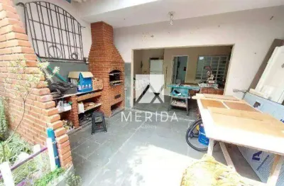Sobrado com 3 dormitórios à venda, 266 m² por r$ 1.070.000,00 - campestre - santo andré/sp
