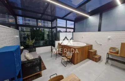 Cobertura com 2 dormitórios à venda, 98 m² por r$ 799.000,00 - jardim - santo andré/sp