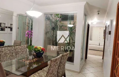 Sobrado com 3 dormitórios à venda, 234 m² por r$ 850.000,00 - vila guiomar - santo andré/sp