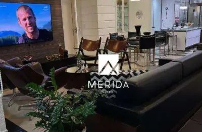 Apartamento com 3 dormitórios à venda, 122 m² por r$ 1.400.000,00 - jardim - santo andré/sp