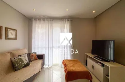 Apartamento com 3 dormitórios à venda, 77 m² por r$ 457.000,00 - jardim - santo andré/sp