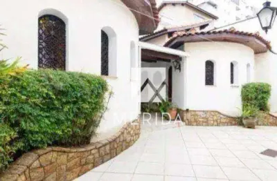 Casa com 3 dormitórios, 325 m² - venda por r$ 2.500.000,00 ou aluguel por r$ 7.460,01/mês - jardim - santo andré/sp