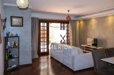 Sobrado com 3 dormitórios à venda, 200 m² por r$ 760.000,00 - campestre - santo andré/sp