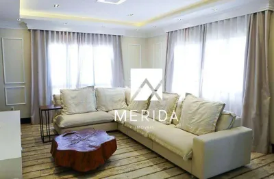 Cobertura com 4 dormitórios à venda, 370 m² por r$ 2.500.000,00 - vila bastos - santo andré/sp