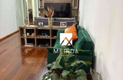 Apartamento com 3 dormitórios à venda, 122 m² por r$ 1.145.000,00 - jardim - santo andré/sp
