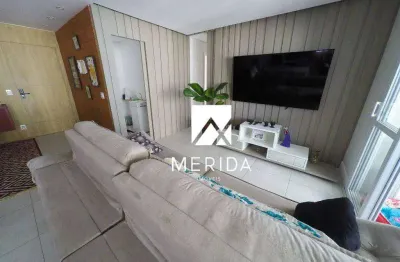 Apartamento com 2 dormitórios à venda, 120 m² por r$ 1.299.000,00 - jardim - santo andré/sp