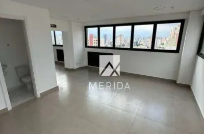 Sala à venda, 37 m² por r$ 330.000,00 - vila assunção - santo andré/sp