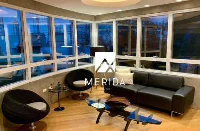 Apartamento com 3 dormitórios à venda, 227 m² por r$ 2.800.000,00 - jardim - santo andré/sp