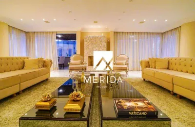 Apartamento com 4 dormitórios à venda, 380 m² por r$ 4.200.000,00 - jardim - santo andré/sp