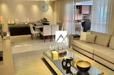 Apartamento com 3 dormitórios à venda, 168 m² por r$ 2.660.000,00 - jardim - santo andré/sp