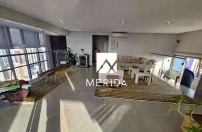 Cobertura com 3 dormitórios à venda, 350 m² por r$ 5.400.000,00 - jardim - santo andré/sp