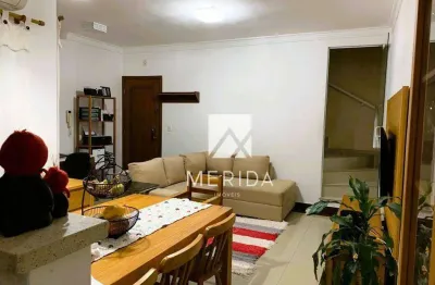 Cobertura com 3 dormitórios à venda, 162 m² por r$ 780.000,00 - campestre - santo andré/sp