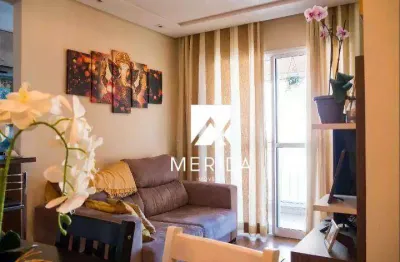 Apartamento com 2 dormitórios à venda, 58 m² por r$ 670.000,00 - campestre - santo andré/sp