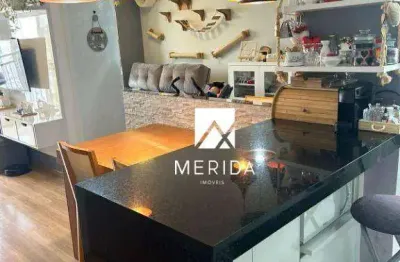 Apartamento com 2 dormitórios à venda, 56 m² por r$ 530.000,00 - vila floresta - santo andré/sp