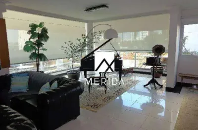 Apartamento com 3 dormitórios à venda, 169 m² por r$ 1.800.000,00 - jardim - santo andré/sp