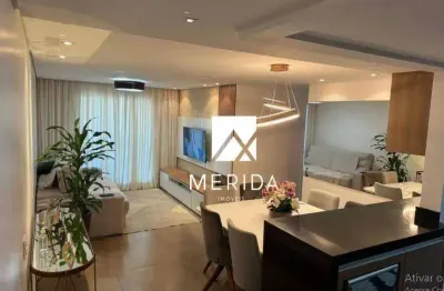 Apartamento com 3 dormitórios à venda, 115 m² por r$ 1.178.000,00 - vila valparaíso - santo andré/sp