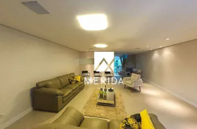Sobrado com 5 dormitórios à venda, 434 m² por r$ 2.950.000,00 - vila assunção - santo andré/sp