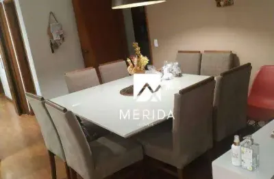 Apartamento com 3 dormitórios à venda, 97 m² por r$ 540.000,00 - vila valparaíso - santo andré/sp