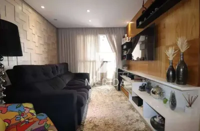 Apartamento com 3 dormitórios à venda, 93 m² por r$ 870.000,00 - vila valparaíso - santo andré/sp