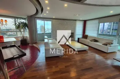 Cobertura com 5 dormitórios, 414 m² - venda por r$ 3.500.000,00 ou aluguel por r$ 22.649,01/mês - jardim - santo andré/sp