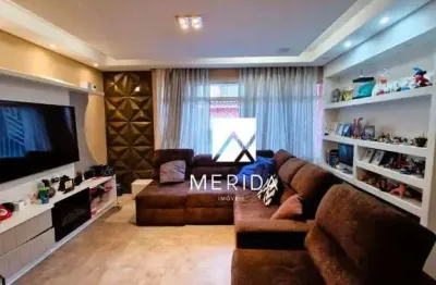 Sobrado com 4 dormitórios à venda, 262 m² por r$ 1.290.000,00 - vila alpina - santo andré/sp