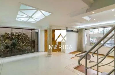 Sobrado com 3 dormitórios para alugar, 208 m² por r$ 7.750,01/mês - jardim - santo andré/sp