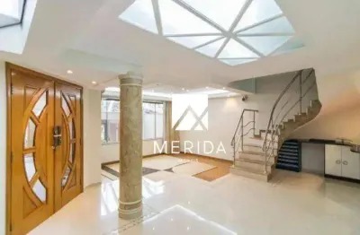 Sobrado com 3 dormitórios para alugar, 208 m² por r$ 7.750,01/mês - jardim - santo andré/sp