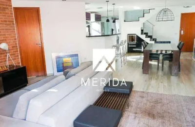 Apartamento com 2 dormitórios à venda, 149 m² por r$ 1.600.000,00 - jardim - santo andré/sp