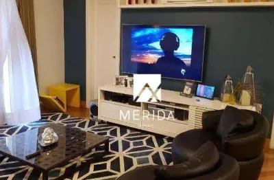 Apartamento com 3 dormitórios à venda, 207 m² por r$ 2.060.000,00 - jardim - santo andré/sp