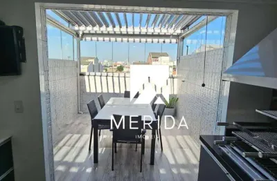 Cobertura com 2 dormitórios à venda, 110 m² por r$ 531.000,00 - vila metalúrgica - santo andré/sp