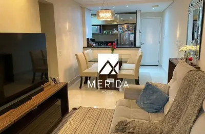 Apartamento com 3 dormitórios à venda, 74 m² por r$ 790.000,00 - campestre - santo andré/sp