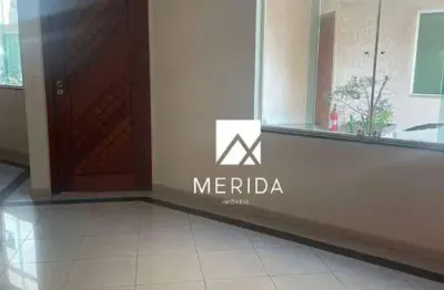 Sobrado com 3 dormitórios à venda, 188 m² por R$ 720.000,00 - Vila Scarpelli - Santo André/SP