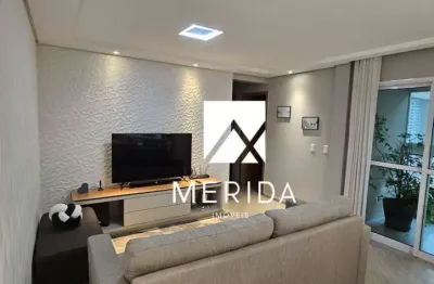 Apartamento à venda, 82 m² por r$ 744.000,00 - jardim bela vista - santo andré/sp
